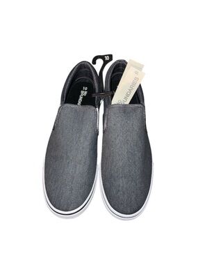 No Boundaries Gray Slip-On Loafers